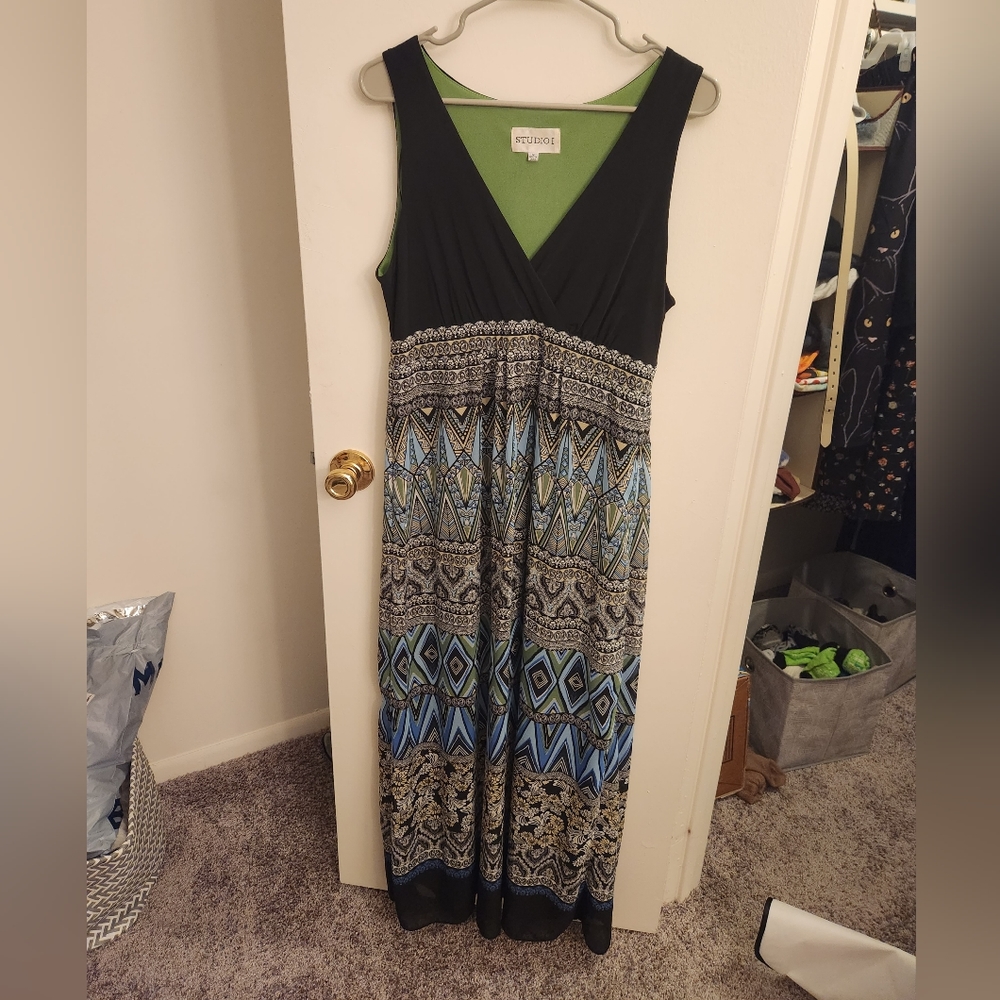 Women's Studio I casual maxi dress
